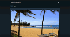 Desktop Screenshot of kauai-to-paris.com